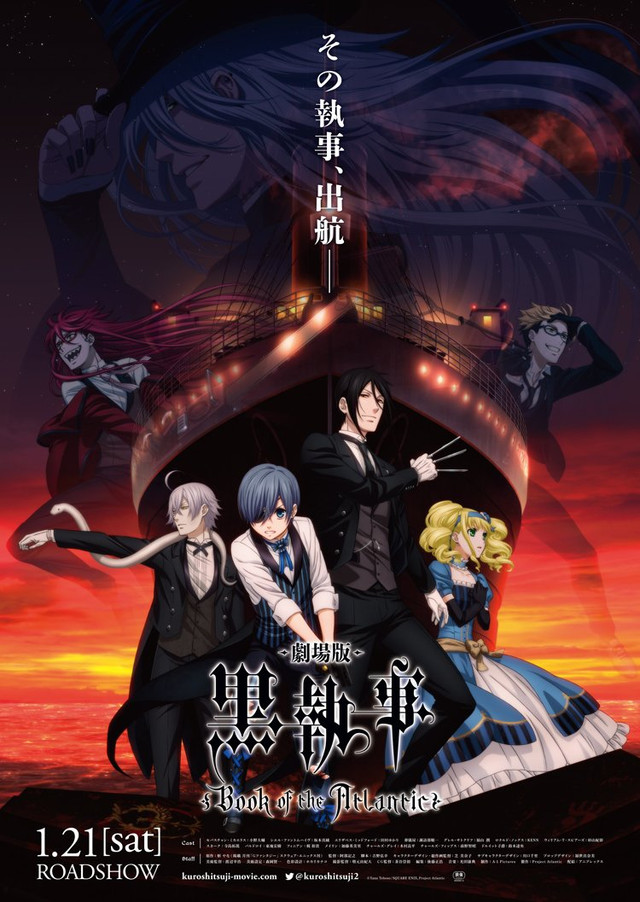 Hắc Quản Gia Movie | Black Butler: Book of the Atlantic